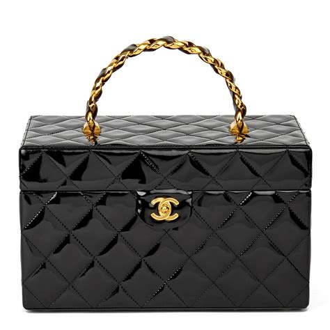 chanel vanity rectangular|Chanel vintage vanity.